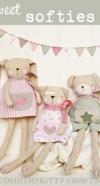 Sweet Softies - Country Kitty Crafts