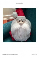 Lisa Kingsley Designs - Lisa Kingsley - Santa Cushion