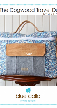 Blue Calla - Dogwood Travel Duffel