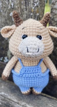 Crochet Friend Toys - Anastasia Smolyakova - Bull  - Russian - Free