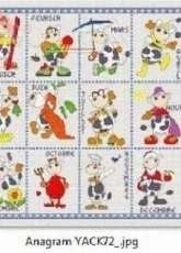 Anagram Diffusion - YACK 72 - Calendrier