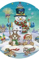 HAED Ornament Happy Holidays by Gary Patterson
