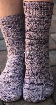 Whispers in The Wind Socks by Kay Litton - Crazy Sock Lady