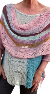 Liesel Shawl by Petra Breakstone
