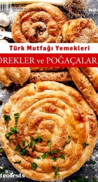 Türk Mutfağı Yemekleri - BÖREKLER ve POĞAÇALAR - ÖZEL SAYI: 26/ 2021 - Turkish