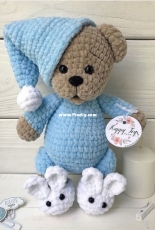 Anastasia Shvachkina - Bear in pajamas - Russian