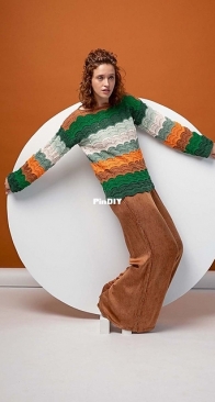 280-28 - Lang Yarns Oceania - English, French, German, Danish, Dutch