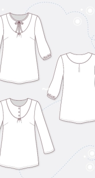 Pattydoo - Ina Fischer - Kyra Tunic - Size 32-48 - German