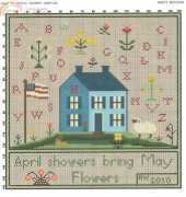 Liberty Primitives & Needlework-April Shower Sampler