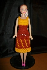 Maguinda Bolsón - Gladis dress for dolls.