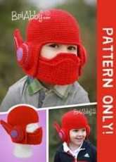 BriAbby HandMade- Joni Memmott - Superhero Helmet