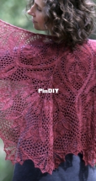 Arborea Shawl by Nim Teasdale