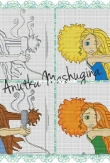 Blonde - Brown-haired - Redhead by Annie Mashugin (нютка Машугина)