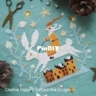 Creative Poppy - Barbara Ana Designs BAN287-092019 Christmas Hare XSD