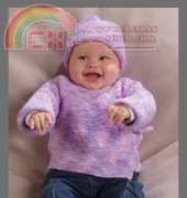 Naturally Yarns-Garter Stitch Jacket and Hat-Free Pattern