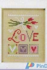 Lizzie Kate F164 Celebrate with Charm Flip It - Love