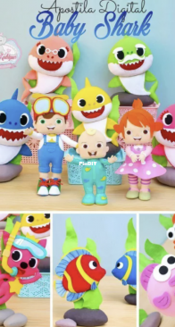 Cubinhos de Acucar - Raquel Rodrigues - Baby Shark - Portuguese
