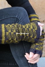 Schachenmayr-RO399-by Arne & Carlos-Mitts With Diamond Pattern - English, German, Dutch, French - Free