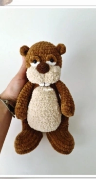 Crochet Wonders Design - Olga Kurchenko - Beaver - Russian