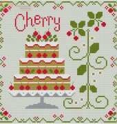 Country Cottage Needleworks CCN Country Cottage Cakes - Cherry PCS
