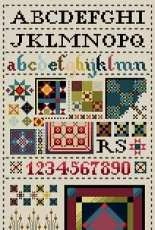 Told in A Garden - TG46 Amish quilt sampler PCS