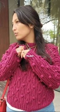 Colores Santos Crochet - Gisela Elizabeth Cejas - Sweater New Order - Spanish
