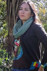 Evelyn Cowl by Wei S. Leong /Kiwiyarns Knits-Free