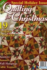 The Quilter-Quilting for Christmas-Holiday-2009