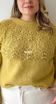 Rococo mohair pullover by Sari Nordlund