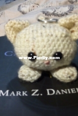 Cat cube keychains