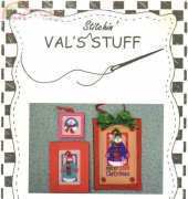 Vals Stuff CS093 - Christmas snowmen