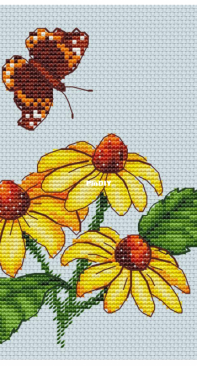 Sunny Rudbeckia by Irina Podkopaeva / Ирина Подкопаева - Солнечная рудбекия