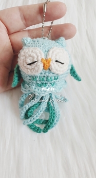 Pink Tomato Crochet - Anna Josephine Laurin - Mini Owl Jellyfish - Jelly Friends