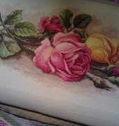 My finished roses for my Mom(FINALLY!!!)