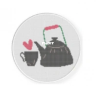 Daily Cross Stitch - Tea Time Love