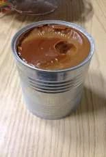 Milk Caramel made with a can of condensed milk
