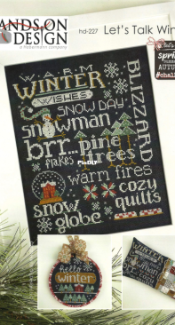 Hands On Design - Chalk Talk hd-227 Lets Talk Winter