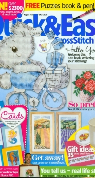 Quick and Easy Cross Stitch - Issue 143 - August 2006