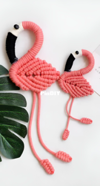 DaaLee Macrame - DaaLee Ma - Macrame Flamingo