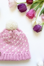 Basic Fair Isle Hat by Life Is Cozy-Free
