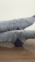 Domino Effect Socks by Emma Bermudez-Free