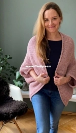 Heart + Soul Seelenwärmer Shrug  by Miezi Berlin-German-Free