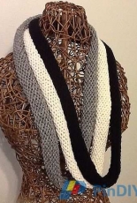 My Friend Cindy Cowl by Rose Williams/Knitting Friends Designs-Free