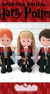 Dris Atelie- Dri Medeiros - Harry Potter - Portuguese