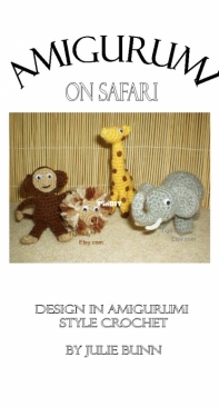 Julie Bunn - amigurumi on safari