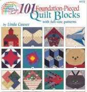 American School of Needlework 4172 - 101 Foundation Pieced Quilt  Blocks