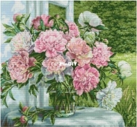 Luca-S B594 Peonies By The Window XSD