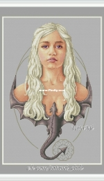 Game of Thrones - Daenerys by Natalia Mityushina / Tata Mi