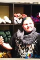 Kenzie Cowl by Caroline Dick-Free