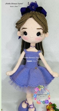 Martha Barraza Crochet - Martha Barraza -  Valentina Ballerina - Valentina Bailarina - Spanish